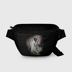 Поясная сумка Загадочный тигр, цвет: 3D-принт