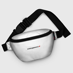 Поясная сумка Новодвинск love black V, цвет: 3D-принт — фото 2