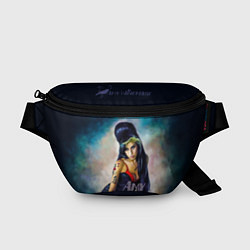 Поясная сумка Amy Jade Winehouse, цвет: 3D-принт