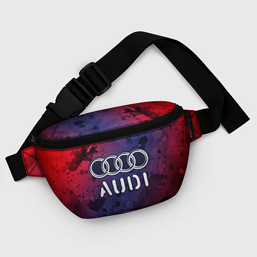 Поясная сумка AUDI Audi Краски / 3D-принт – фото 4