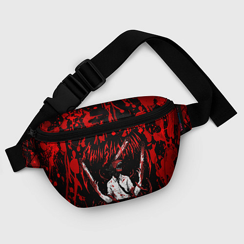 Поясная сумка Человек бензопила в крови Chainsaw Man / 3D-принт – фото 4
