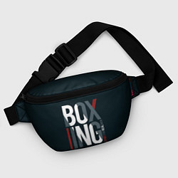 Поясная сумка Бокс - Boxing, цвет: 3D-принт — фото 2