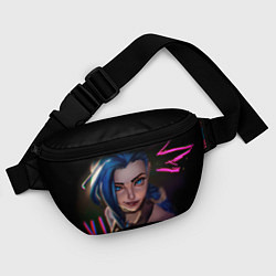 Поясная сумка Jinx - Джинкс Паудер, цвет: 3D-принт — фото 2