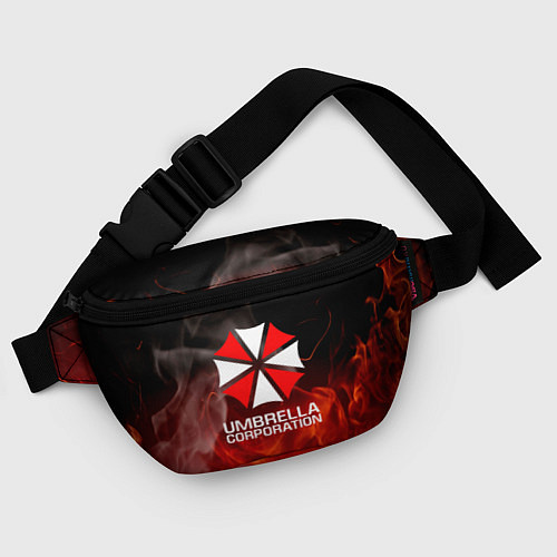Поясная сумка Umbrella Corporation пламя / 3D-принт – фото 4