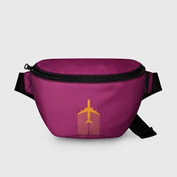 Поясная сумка В Пурпурном Небе, цвет: 3D-принт