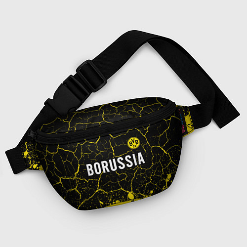 Поясная сумка BORUSSIA Брызги / 3D-принт – фото 4