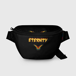 Поясная сумка Eternity бабочка, цвет: 3D-принт
