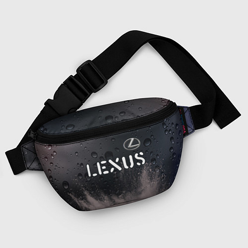Поясная сумка LEXUS Lexus - Краски / 3D-принт – фото 4