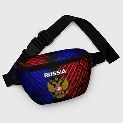 Поясная сумка Russia Герб Патриот, цвет: 3D-принт — фото 2