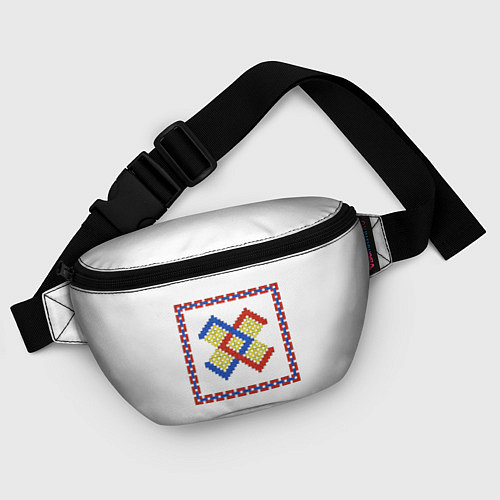 Поясная сумка Славянский Обережный Символ Брачник / 3D-принт – фото 4