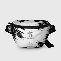 Поясная сумка Peugeot Auto Бренд, цвет: 3D-принт