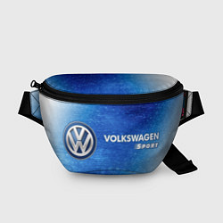 Поясная сумка VOLKSWAGEN Sport - Глитч, цвет: 3D-принт