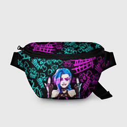 Поясная сумка JINX ДЖИНКС NEON PATTERN