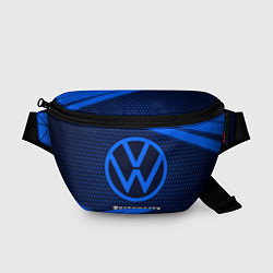 Поясная сумка VOLKSWAGEN Volkswagen Абстракция, цвет: 3D-принт