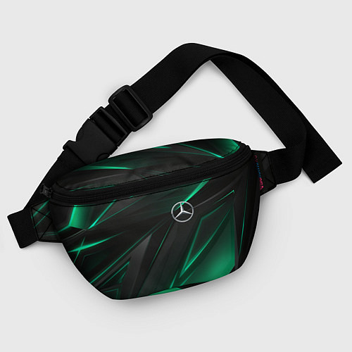 Поясная сумка MERCEDES-BENZ AMG NEON STRIPES PETRONAS / 3D-принт – фото 4