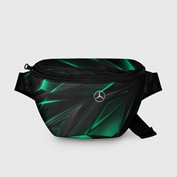 Поясная сумка MERCEDES-BENZ AMG NEON STRIPES PETRONAS, цвет: 3D-принт