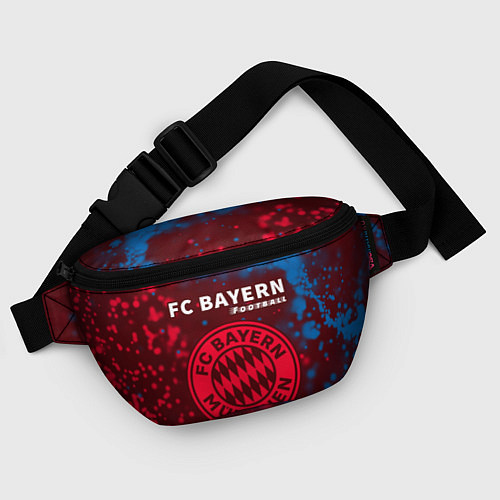 Поясная сумка BAYERN Football Частицы / 3D-принт – фото 4