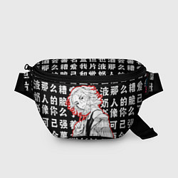 Поясная сумка Майки и иероглифы Токийские мстители, цвет: 3D-принт