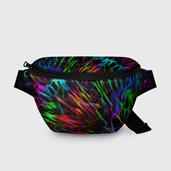 Поясная сумка Neon pattern Vanguard, цвет: 3D-принт