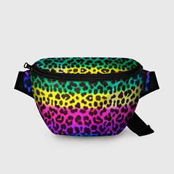 Поясная сумка Leopard Pattern Neon