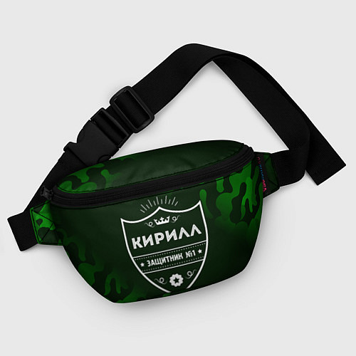 Поясная сумка Кирилл - ЗАЩИТНИК - Камуфляж / 3D-принт – фото 4