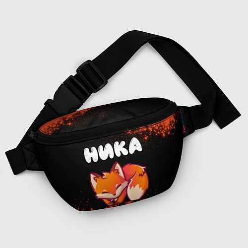 Поясная сумка Ника ЛИСИЧКА Краска / 3D-принт – фото 4