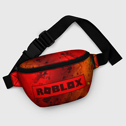 Поясная сумка ROBLOX Брызги 2, цвет: 3D-принт — фото 2