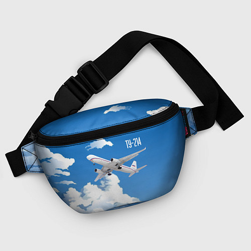 Поясная сумка Самолет Ту-214 / 3D-принт – фото 4