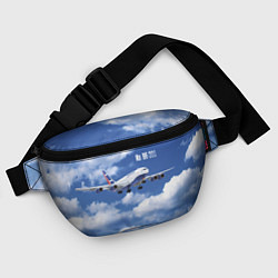 Поясная сумка Самолет Ил 96-300, цвет: 3D-принт — фото 2
