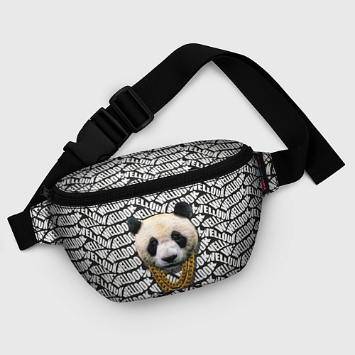 Поясная сумка Panda Look / 3D-принт – фото 4