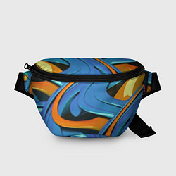 Поясная сумка Abstraction Fashion 2037, цвет: 3D-принт