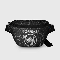 Поясная сумка Scorpions КОТ Трещины