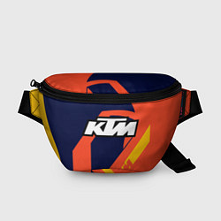 Поясная сумка KTM VINTAGE SPORTWEAR, цвет: 3D-принт