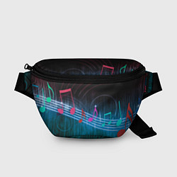 Поясная сумка Виниловый паттерн, цвет: 3D-принт