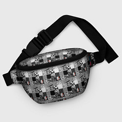Поясная сумка Share Your Blurryface - паттерн, цвет: 3D-принт — фото 2