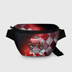 Поясная сумка MotoSport - Мото, цвет: 3D-принт