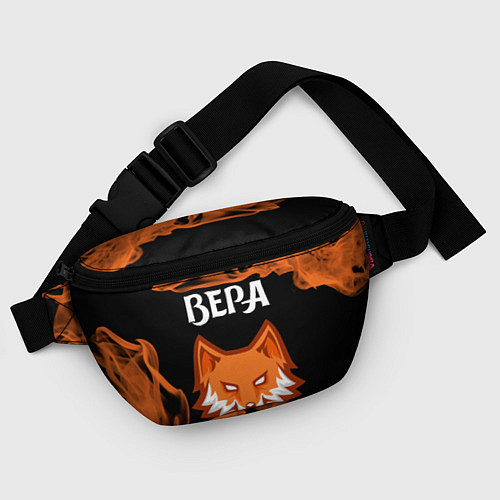 Поясная сумка Вера - ЛИСА - Пламя / 3D-принт – фото 4
