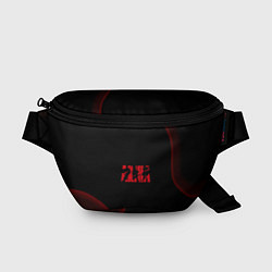 Поясная сумка Аниме Акира черный принт, цвет: 3D-принт