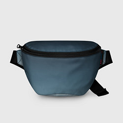 Поясная сумка GRADIENT shades of blue, цвет: 3D-принт