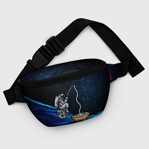 Поясная сумка Космонавт - рыбак / 3D-принт – фото 4