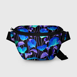 Поясная сумка Авангардный цветочный паттерн Fashion trend, цвет: 3D-принт