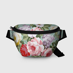 Поясная сумка Букет роз Лето, цвет: 3D-принт