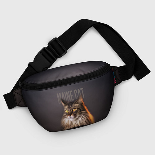 Поясная сумка Maine cat / 3D-принт – фото 4