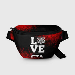 Поясная сумка GTA Love Классика, цвет: 3D-принт