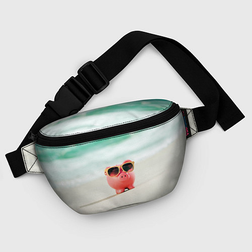 Поясная сумка Свинка на отдыхе / 3D-принт – фото 4