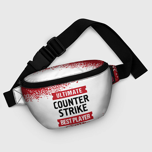 Поясная сумка Counter Strike: красные таблички Best Player и Ult / 3D-принт – фото 4