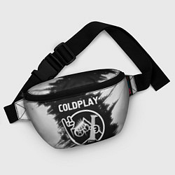 Поясная сумка Coldplay КОТ Краска, цвет: 3D-принт — фото 2