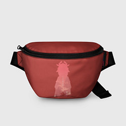 Поясная сумка Яэ Мико на прогулке, цвет: 3D-принт