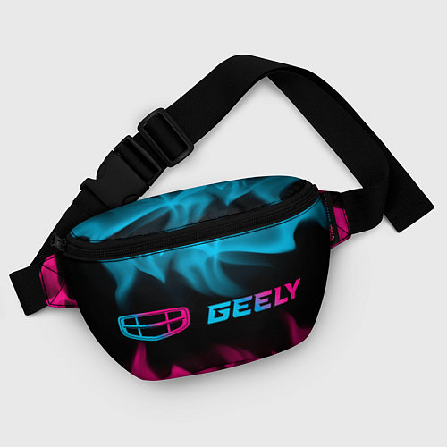 Поясная сумка Geely Neon Gradient / 3D-принт – фото 4