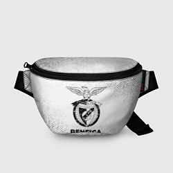 Поясная сумка Benfica с потертостями на светлом фоне, цвет: 3D-принт
